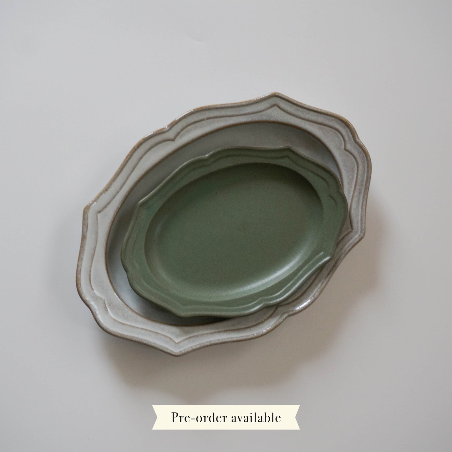 Oval Plate - Cardle Series