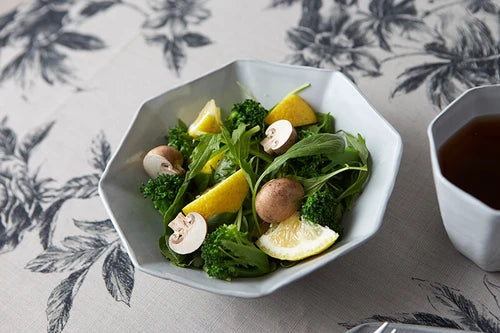 Handcrafted Octagon Salad Bowl - Rikizo Amuse Series