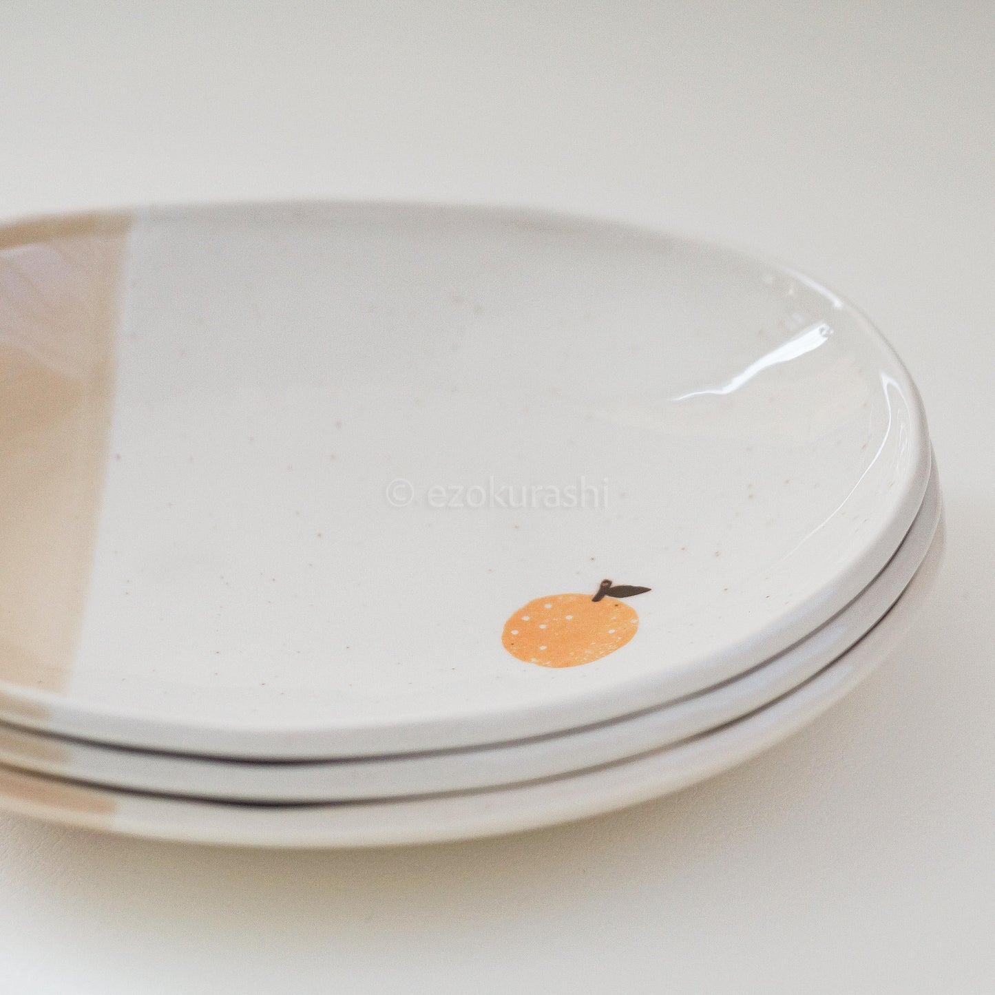 Oval Plate - Hiyori Yuzu Series